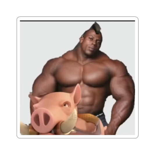 Hog rider sticker
