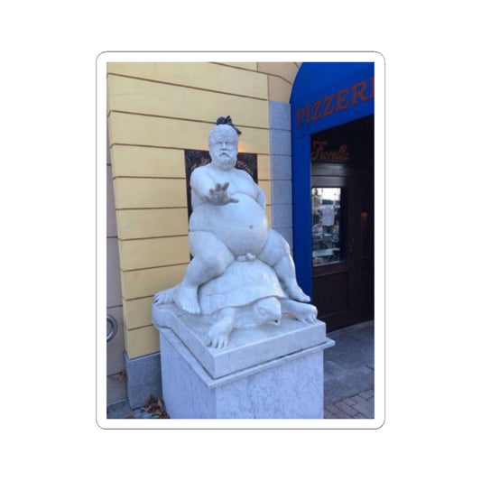 Cute statue Sticker