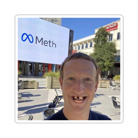 Meth sticker